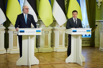 Meeting of the President of Ukraine with the President of Estonia