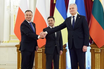 President of Ukraine meets with the Presidents of Lithuania and Poland in Kyiv