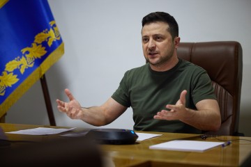 Volodymyr Zelenskyy held a zoom conference with US congressmen