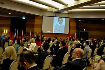 First Lady Olena Zelenska addressed the officials of the member states of the Council of Europe