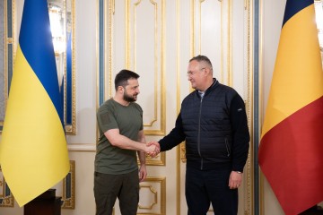 Президент Украины провел переговоры с Премьер-министром Румынии