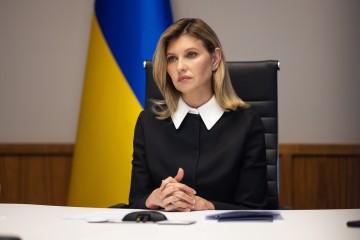 Olena Zelenska delivered a speech at the international conference 