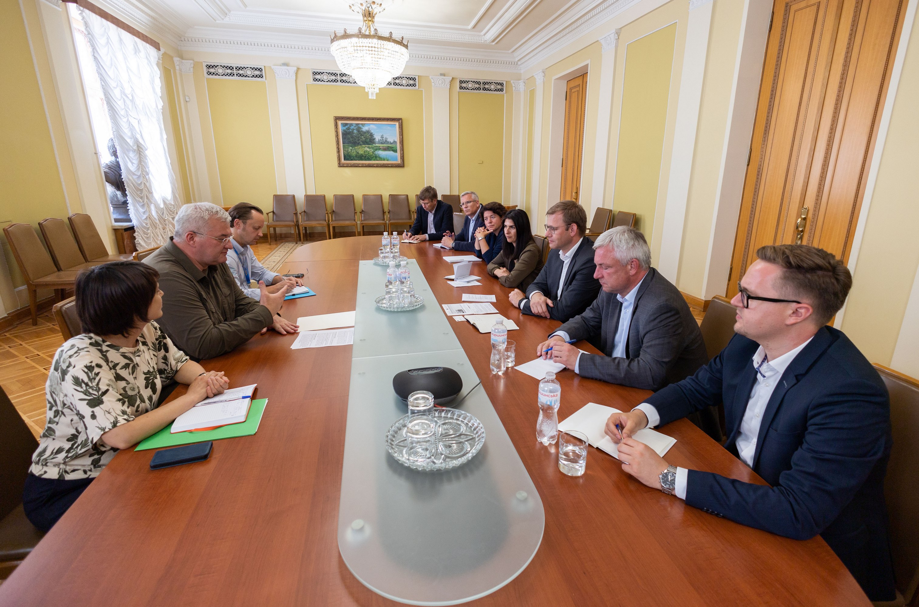 Deputy Head Of The Office Of The President Of Ukraine Andriy Sybiha Met 