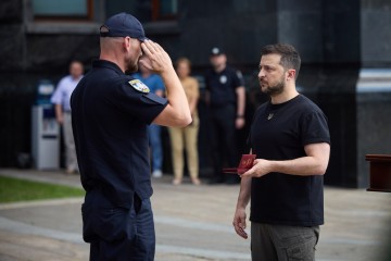 Участь Глави держави у заходах з нагоди 7-ї річниці Національної поліції України