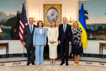 Перша леді України зустрілася з першою леді США у Вашингтоні