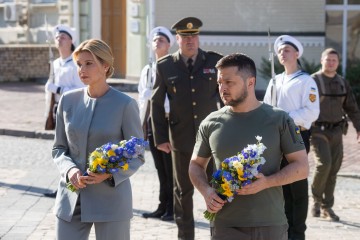 Participation of the President and the First Lady in the events on Independence Day of Ukraine