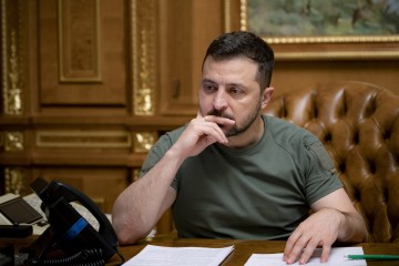 Volodymyr Zelenskyy had a phone call with Joseph Biden