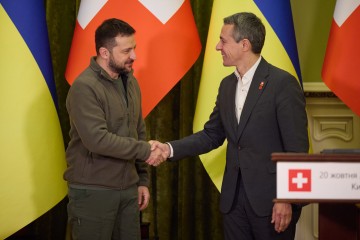 Volodymyr Zelenskyy met with the President of Switzerland in Kyiv