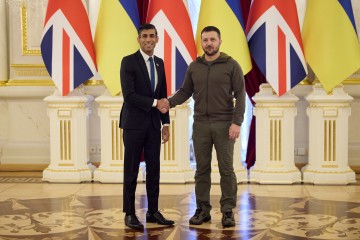 Президент України зустрівся з Прем’єр-міністром Великої Британії в Києві