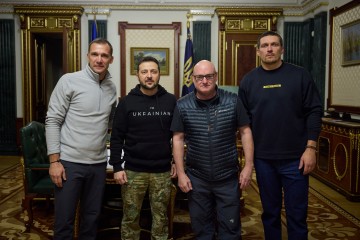 Volodymyr Zelenskyy and United24 ambassadors discussed further steps to support Ukraine, in particular fundraising for generators for hospitals