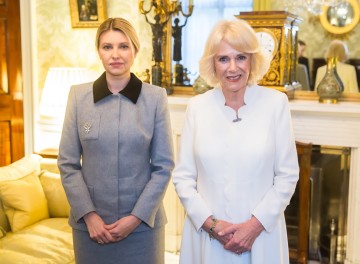 Olena Zelenska became a guest of the Queen Consort Camilla's reception organized on the Day for the Elimination of Violence against Women