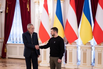 Austria is a neutral state, yet it helps Ukraine as a defender of life and common values - Volodymyr Zelenskyy following a meeting with Alexander Van der Bellen