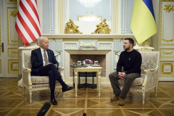 Володимир Зеленський зустрівся у Києві з Президентом США