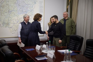 На Чернігівщині Президент України провів зустріч із генеральним директором ЮНЕСКО