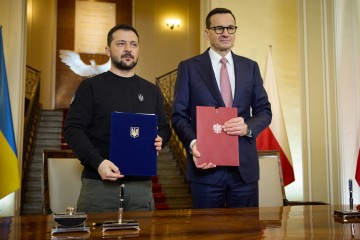 Президент України та Прем’єр-міністр Польщі у Варшаві підписали Лист про наміри співпраці з питань постачання оборонної техніки