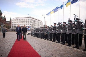 У межах офіційного візиту до Фінляндської Республіки Президент України Володимир Зеленський провів зустріч із Президентом Фінляндії Саулі Нііністьо, 3 травня 2023 року