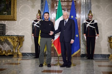 President of Ukraine meets with President of Italy in Rome