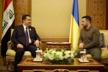 President of Ukraine holds meeting with Prime Minister of Iraq in Jeddah