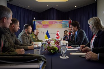 President of Ukraine met with Prime Minister of Canada in Hiroshima