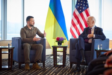 Volodymyr Zelenskyy met with Joseph Biden in Japan