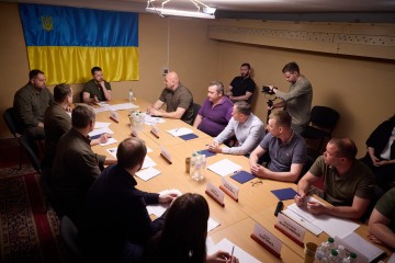 President held a meeting on water supply of Dnipropetrovsk region in Kryvyi Rih