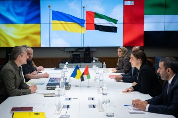 Presidential Office hosts briefing for UAE delegation on security and humanitarian situation in Ukraine