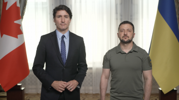 Joint address by President of Ukraine Volodymyr Zelenskyy and Prime Minister of Canada Justin Trudeau to Canadian journalists at the Press Gallery Dinner in Ottawa