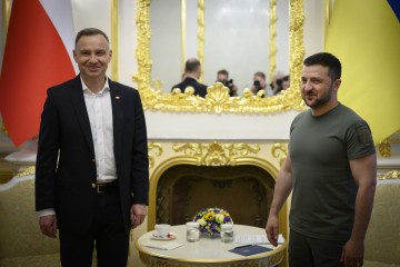 Presidents of Ukraine and Poland hold bilateral meeting in Kyiv