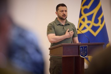 President at the events in Odesa on the occasion of the Day of the Navy of the Armed Forces of Ukraine: Courage and skill of our Navy destroyed enemy's hopes and drowned them in the sea