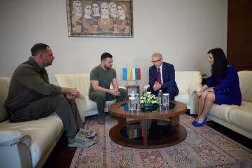 President of Ukraine following the meeting with Prime Minister Nikolai Denkov: Bulgaria is a defender of freedom and opponent of Russia's genocidal policy