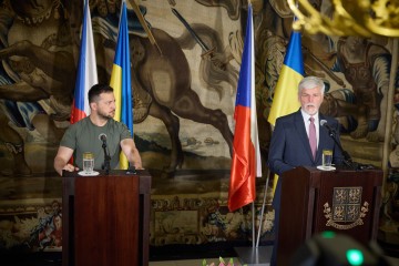 Volodymyr Zelenskyy after the meeting with President Petr Pavel: With their support for Ukraine, the Czech Republic and its people are really helping to bring victory closer