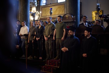 President takes part in memorial prayer for victims of war in Ukraine in Istanbul