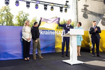 Ukrainian flags on Lithuanian streets prove that we are already allies - Volodymyr Zelenskyy in Vilnius during the event within the 