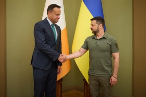 Президент України Володимир Зеленський провів зустріч із Прем’єр-міністром Ірландії Лео Варадкаром, який прибув до нашої країни з візитом, 19 липня 2023 року. 