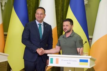 President of Ukraine met with the Taoiseach of Ireland in Kyiv