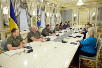 Volodymyr Zelenskyy met with USAID Administrator Samantha Power