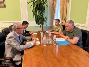 Ihor Zhovkva met with the Ambassador of Japan to Ukraine