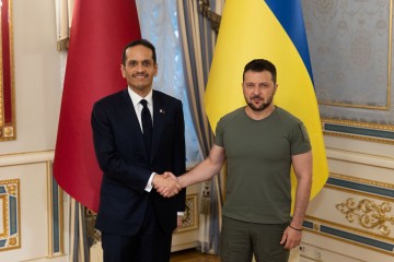 President of Ukraine had a meeting with the Prime Minister and Minister of Foreign Affairs of Qatar