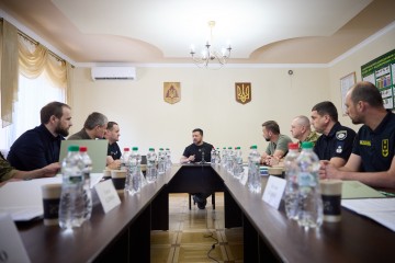 President held a meeting on socio-economic and security situation in Zakarpattia region