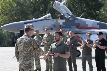 President on the occasion of the Day of the Air Force of the Armed Forces of Ukraine: Ukraine can fight and live because there are warriors who clear our skies of Russian evil