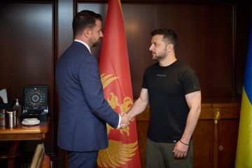 Volodymyr Zelenskyy met with the President of Montenegro in Athens