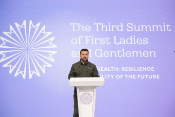 No one can be left alone with war and its consequences in mind and soul – speech of President of Ukraine at third Summit of First Ladies and Gentlemen