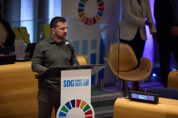 To prevent turmoil on the global food market, we can establish grain hubs – Volodymyr Zelenskyy's speech at the SDG Summit