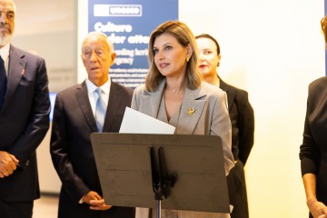 Olena Zelenska at the opening of the UNESCO exhibition: Our cultural heritage is our soul, which no war can kill