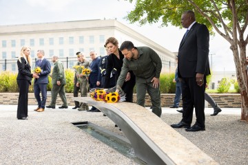 President and First Lady of Ukraine paid tribute to the victims of the September 11, 2001 terrorist attack in the United States