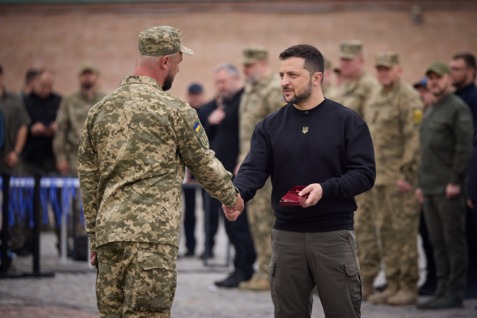 On The Day Of Defenders Of Ukraine, The President Presented State ...