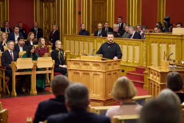 Вместе мы способны сделать так, чтобы Россия не одерживала побед, и мы сделаем – выступление Президента Украины на специальном пленарном заседании Стортинга Норвегии