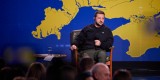 Президент Украины Владимир Зеленский провел итоговую пресс-конференцию в Киеве, 19 декабря 2023 года.