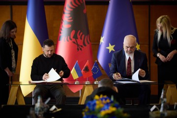 Volodymyr Zelenskyy and Edi Rama signed the Treaty on Friendship and Cooperation between Ukraine and the Republic of Albania