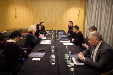 In Tirana, Volodymyr Zelenskyy met with the Chairwoman of the Council of Ministers of Bosnia and Herzegovina